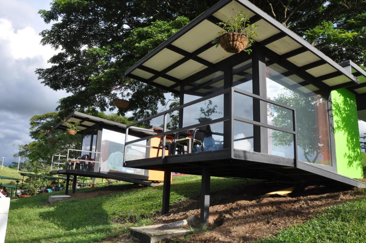 Glamping - Calochorno 호텔 Alcalá 외부 사진