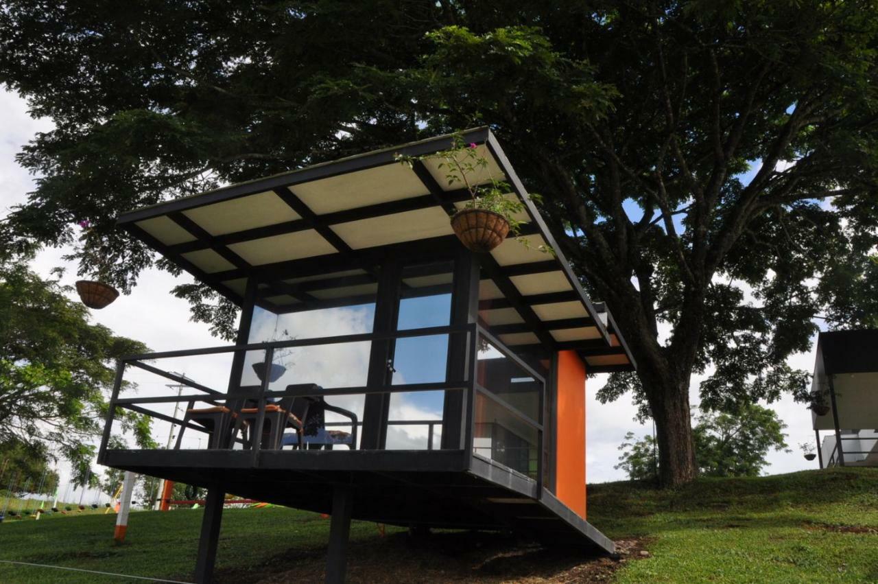 Glamping - Calochorno 호텔 Alcalá 외부 사진